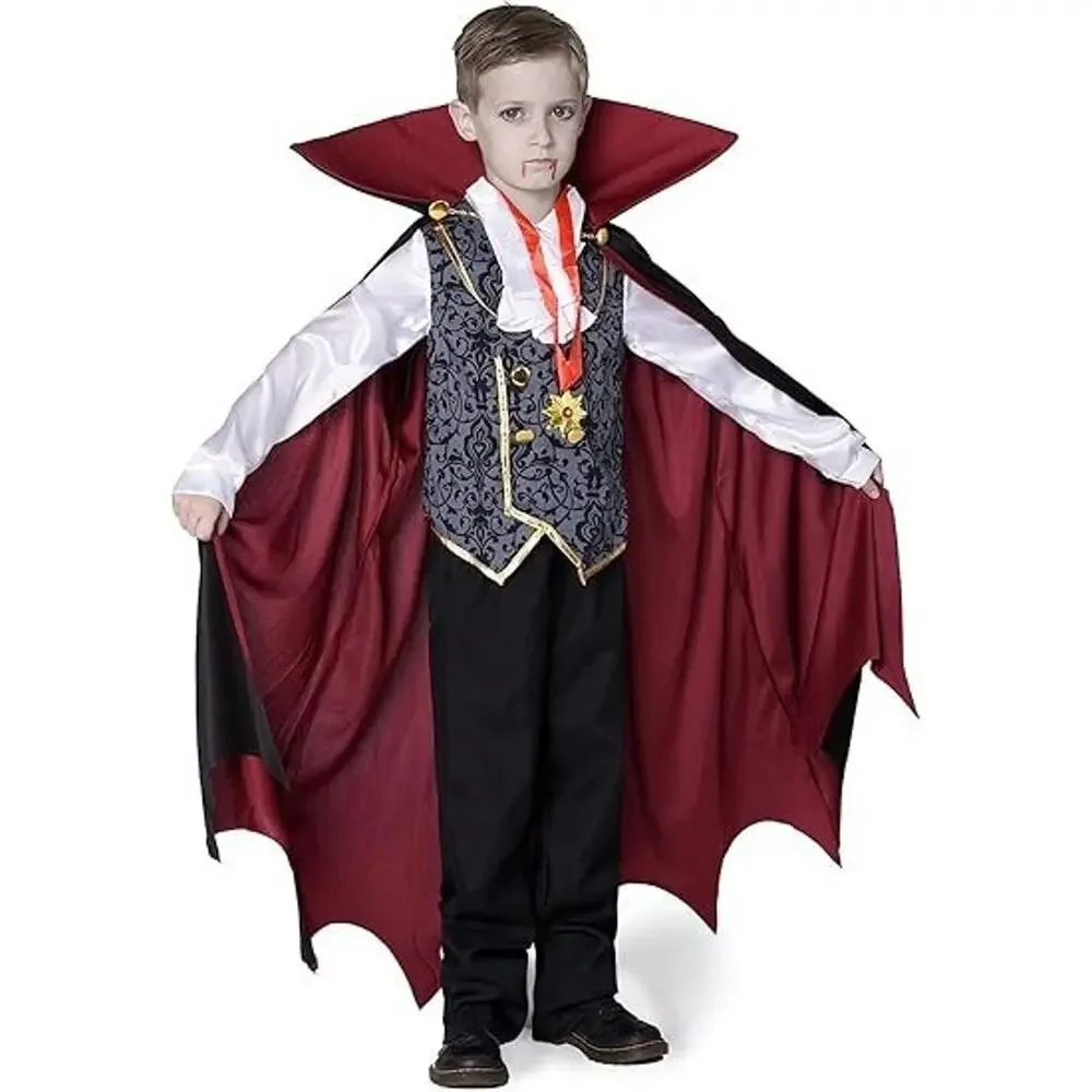 Spooktacular Creations Vampire Cold Silver Costume Size 3T NEW
